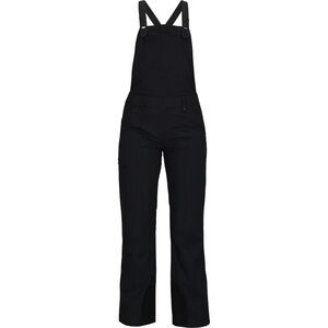 NWT Obermeyer Snow Malta Bib Overalls Women's Size 2 SHORT Black